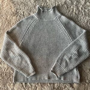 American Eagle Grey Turtleneck Sweater